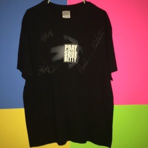 Pray for the Soul of Betty Signed Band Tshirt